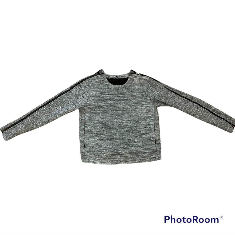 Rare‎ Lululemon Lab Zipper Crew Neck